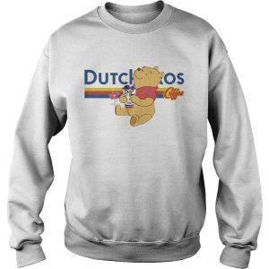 Pooh drink dutch bros coffee shirt 3