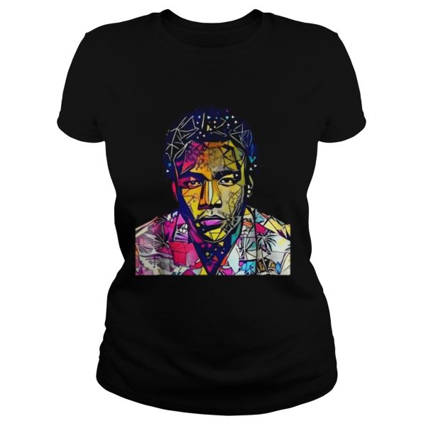 Portrait art man shirt