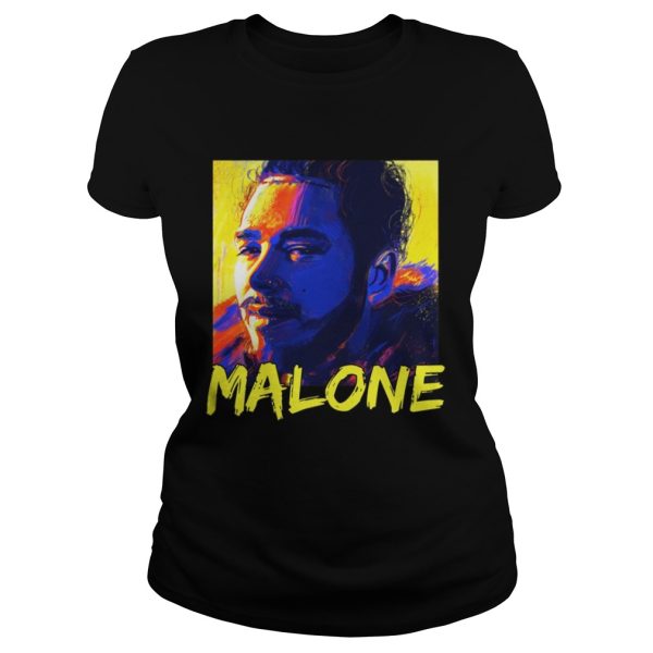 Post Malone painting shirt