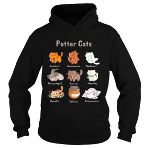 Potter cat Rawrnald Hermeownie Pawdamort Mewgonagall Purrter Meowfoy shirt 1