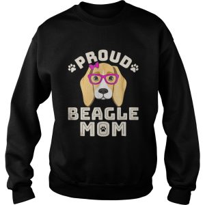 Proud beagle mom dog shirt 3