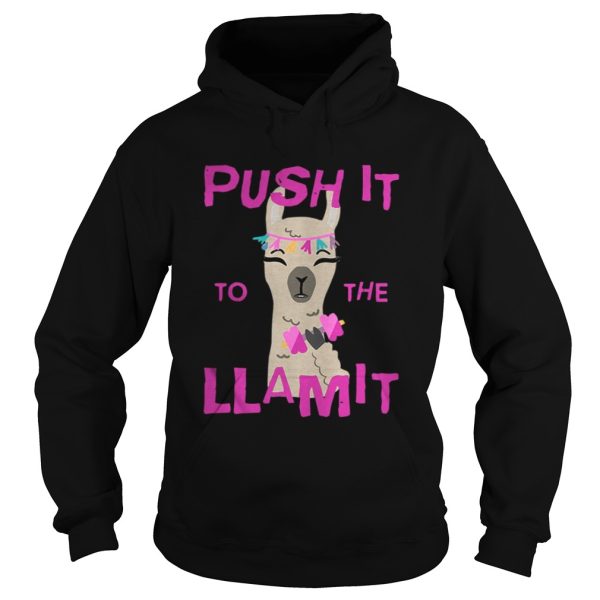 Push it to the Llamit shirt