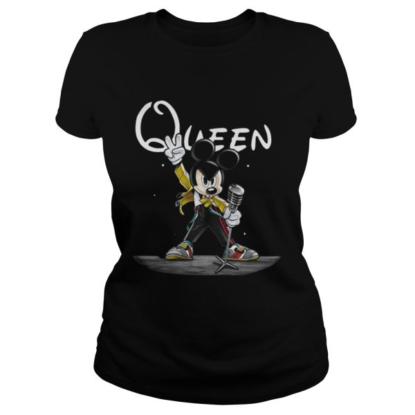 Queen Mickey mouse singing shirt and shirt