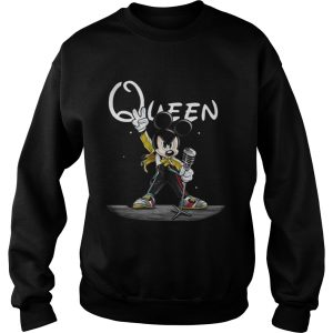 Queen Mickey mouse singing shirt and shirt 3