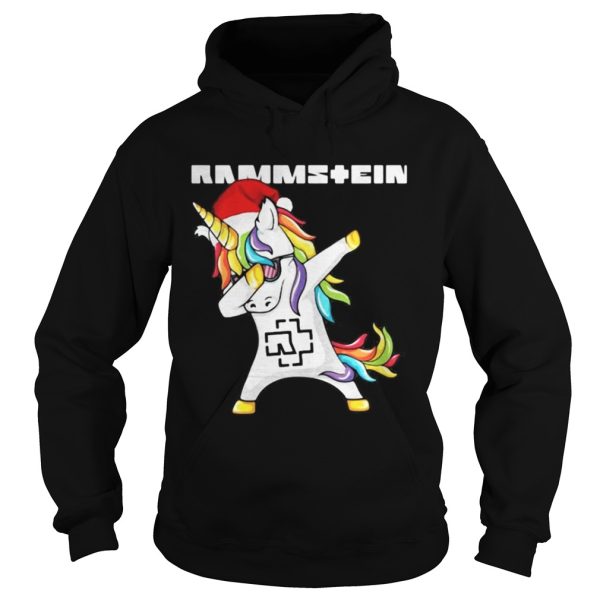 Rammstein Santa Unicorn Dabbing shirt