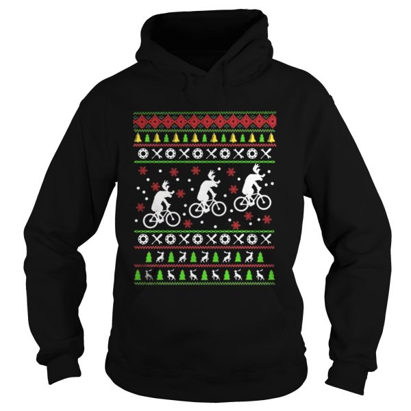 Reindeers Riding Bicycles Christmas shirt