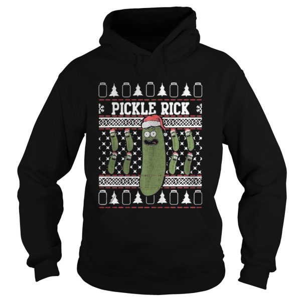 Rick and Morty Pickle Rick Christmas shirt