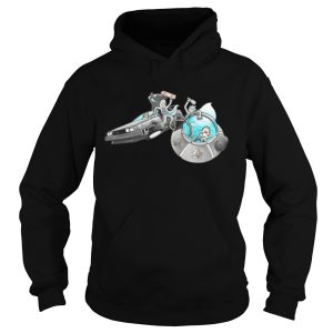 Rick and Morty back to the future shirt 1