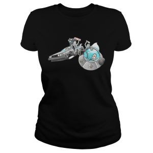 Rick and Morty back to the future shirt 2