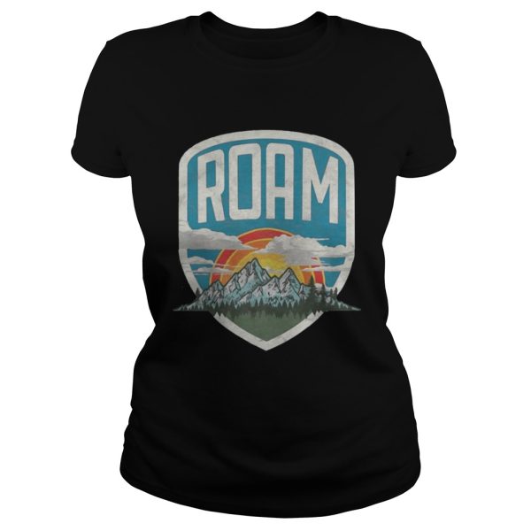 Roam Vintage Mountains Nature Outdoors shirt