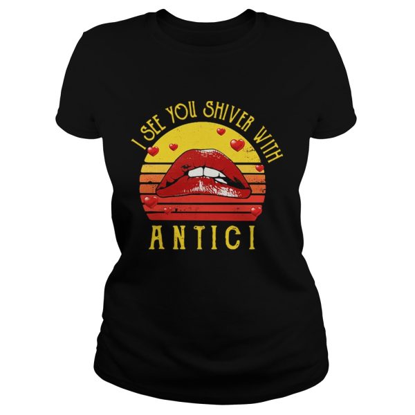 Rocky Horror Lips I see you shiver with antici retro shirt