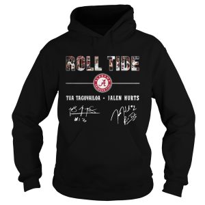 Roll Tide Tua Tagovailoa Jalen Hurts Alabama Crimson Tide shirt 1