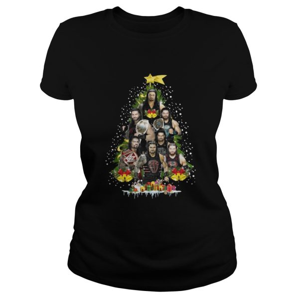 Roman Reigns Christmas tree ugly shirt