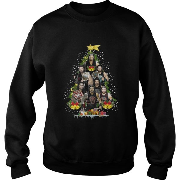 Roman Reigns Christmas tree ugly shirt