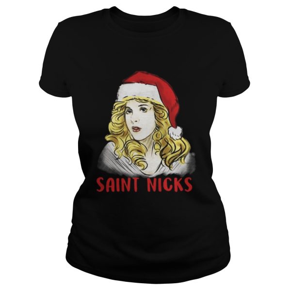 Saint Stevie Nicks Santa shirt