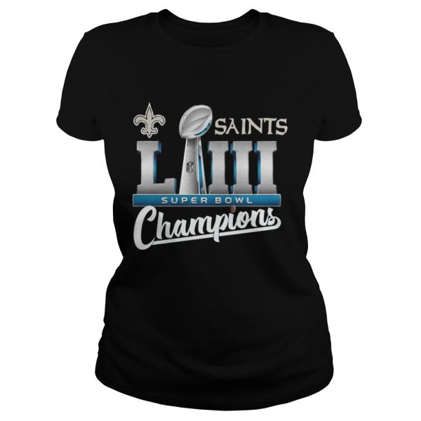 Saints LII super bowl champions shirt