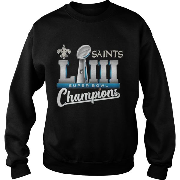 Saints LII super bowl champions shirt