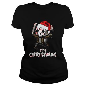 Santa Chibi Jason Voorhees its Christmas shirt 1 Santa Chibi Jason Voorhees its Christmas shirt 2