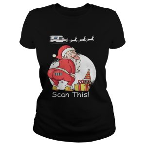 Santa Claus Scan This Shirt 1