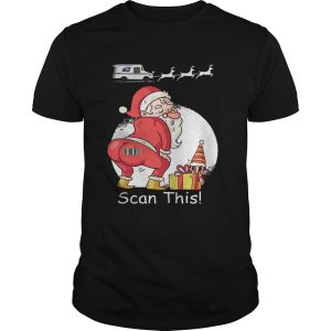 Santa Claus Scan This Shirt 2
