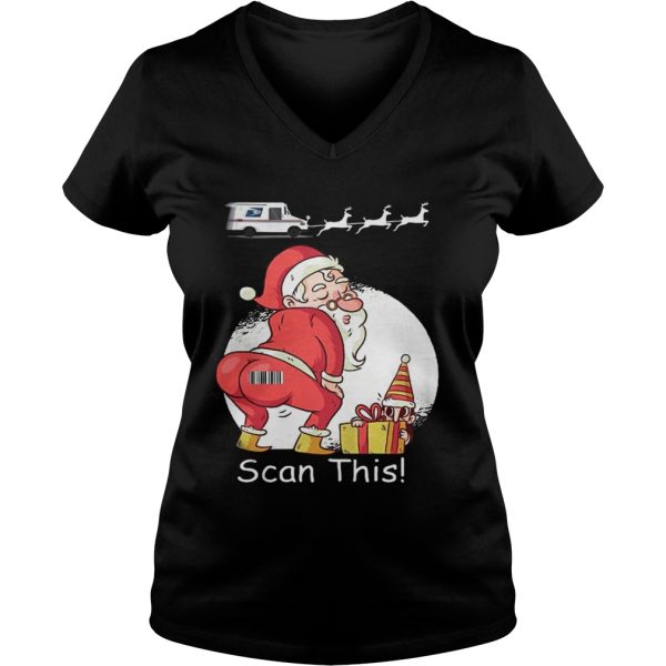 Santa Claus Scan This Shirt