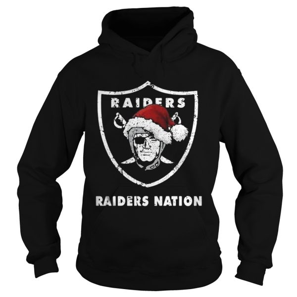 Santa Oakland Raiders Nation Christmas ugly sweater