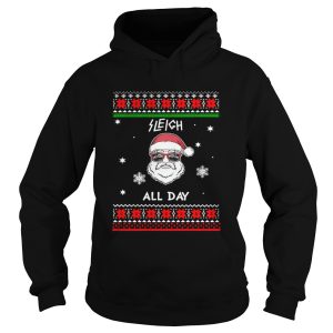 Santa Sleigh All Day Christmas Shirt 1