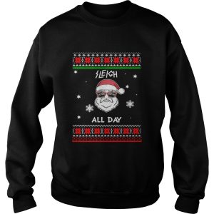 Santa Sleigh All Day Christmas Shirt 3