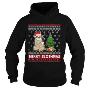 Santa Sloth coffee merry sithmas shirt 1