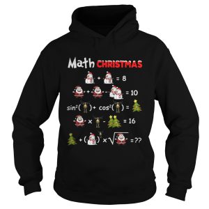 Satan Snowman Math Christmas Shirt 1