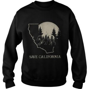 Save California bear forest shirt 3