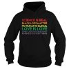Science is real black lives matter no human is illegal shirt