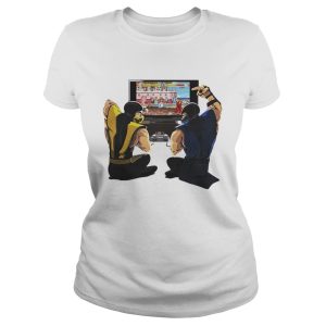 Scor and Subzero play street fighter shirt 1 Scor and Subzero play street fighter shirt 2