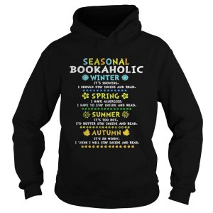 Seasonal bookaholic winter spring summer autumn shirt 1