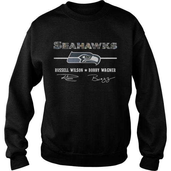 Seattle Seahawks Russell Wilson Bobby Wagner shirt