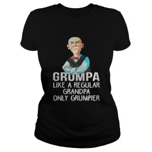 Self Portrait Grumpa like a regular grandpa only grumpier shirt 1