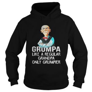 Self Portrait Grumpa like a regular grandpa only grumpier shirt 3
