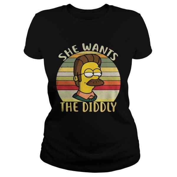 She wants the Diddly vintage shirt