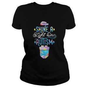 Shine a light on Autism shirt 2