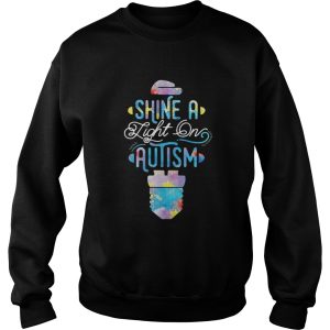 Shine a light on Autism shirt 3