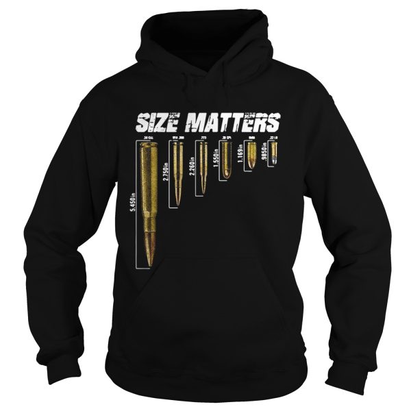 Size Matters the size of the bullet shirt