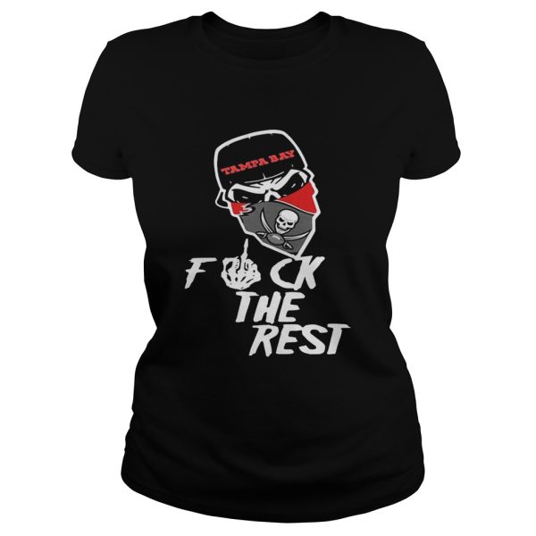 Skull Tampa Bay Fuck the rest shirt