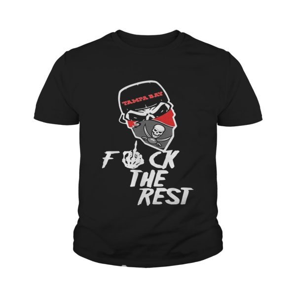 Skull Tampa Bay Fuck the rest shirt