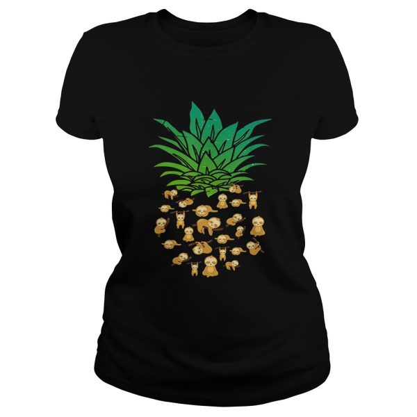 Sloth Pineapple shirt