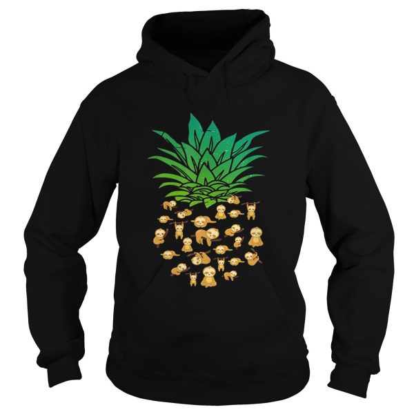 Sloth Pineapple shirt