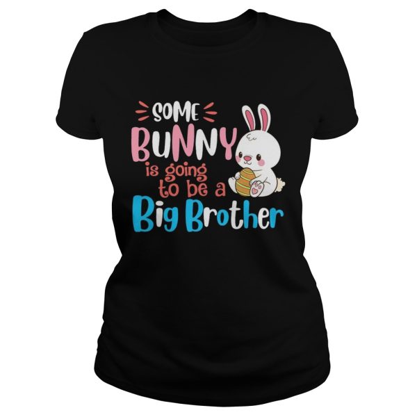 Some Bunny Is Going To Be A Big Brother Easter T-shirt