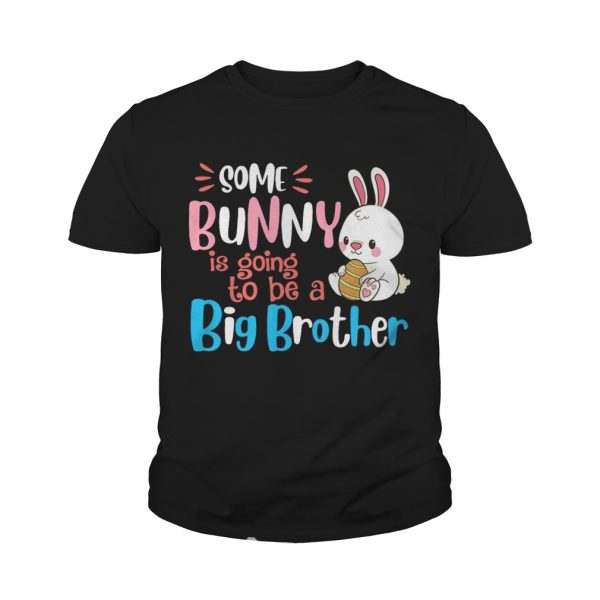 Some Bunny Is Going To Be A Big Brother Easter T-shirt