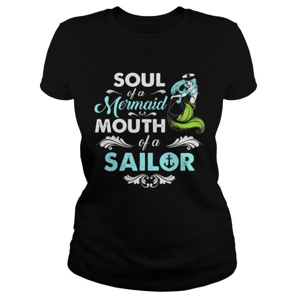 Soul Of Mermaid Mouth Of A Sailor Hippie T-shirt