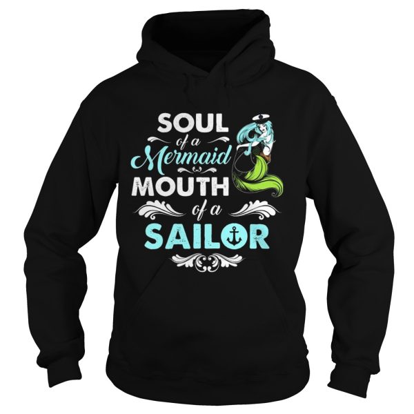 Soul Of Mermaid Mouth Of A Sailor Hippie T-shirt