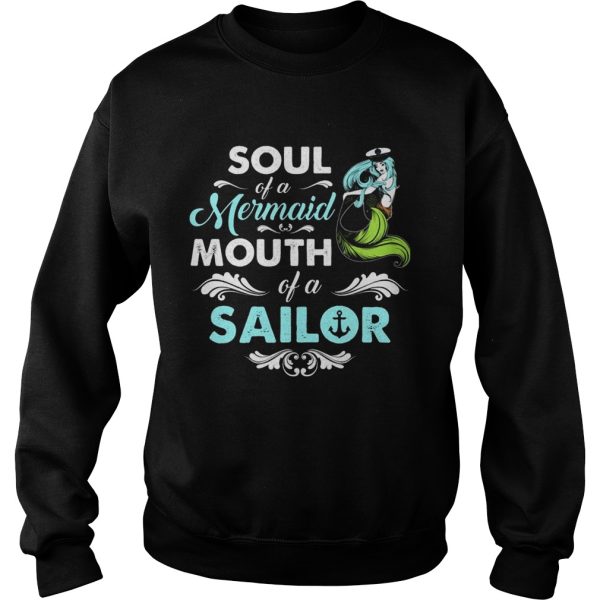 Soul Of Mermaid Mouth Of A Sailor Hippie T-shirt